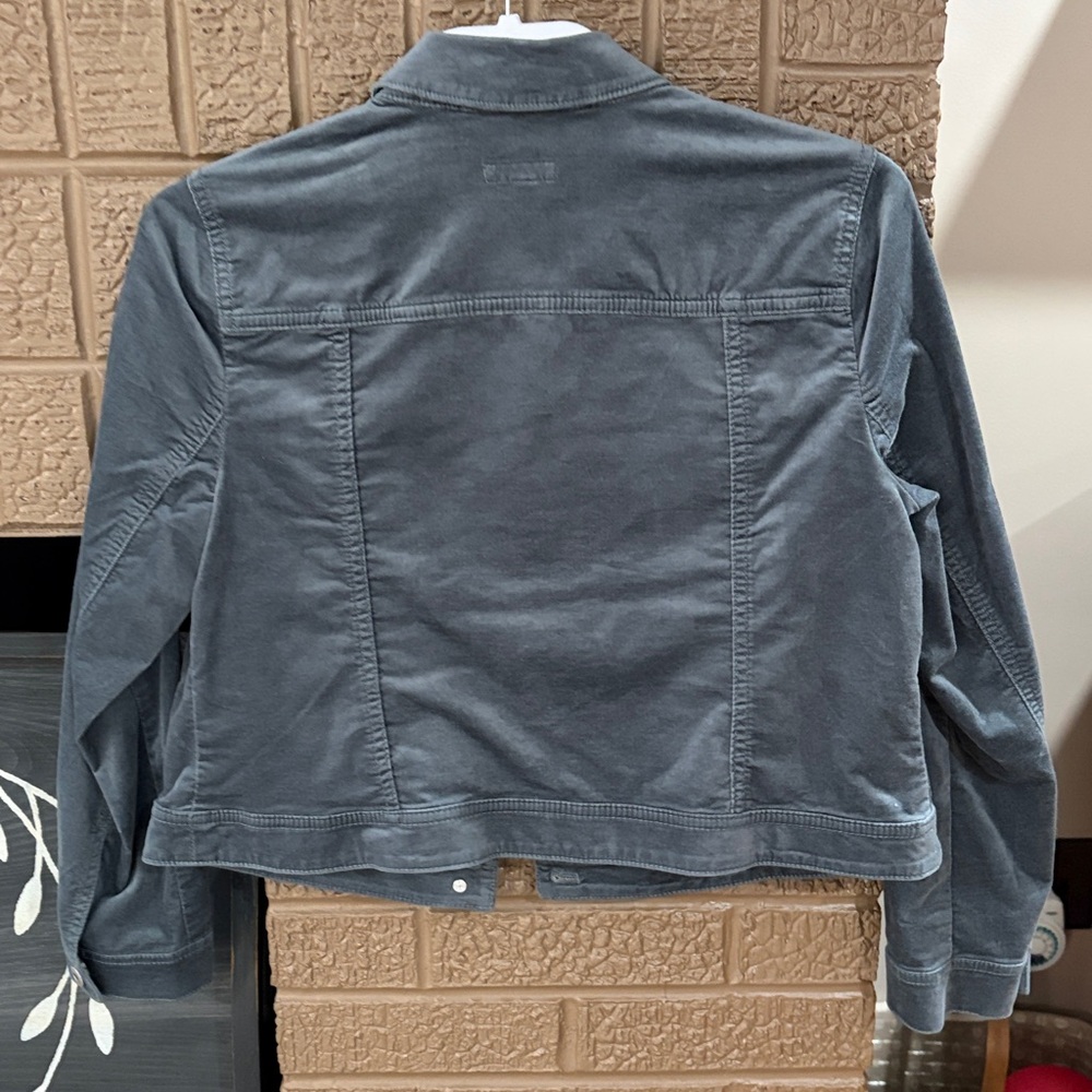 J. Jill Charcoal corduroy Jacket - Picture 4 of 8